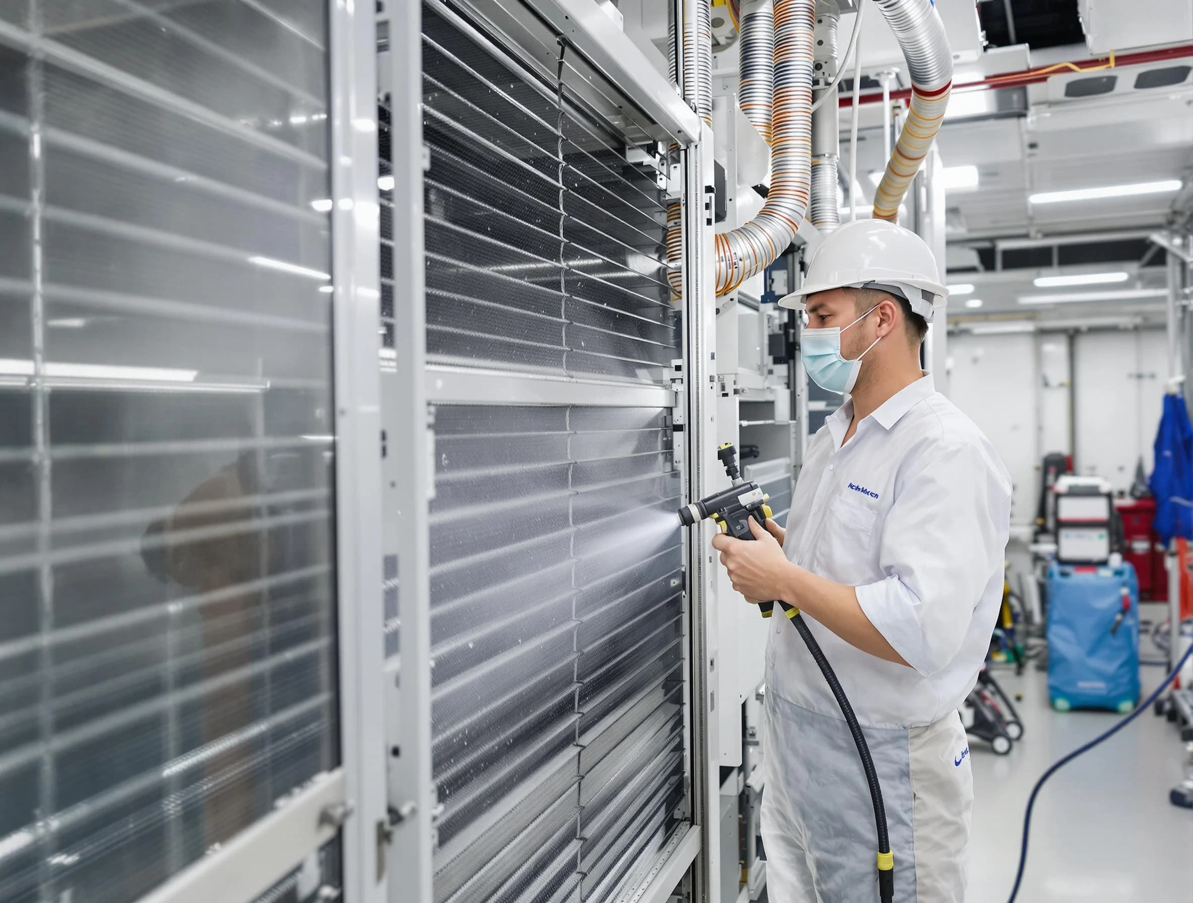 Professional AC coil cleaning by Bellwood Air Duct Cleaning in Bellwood