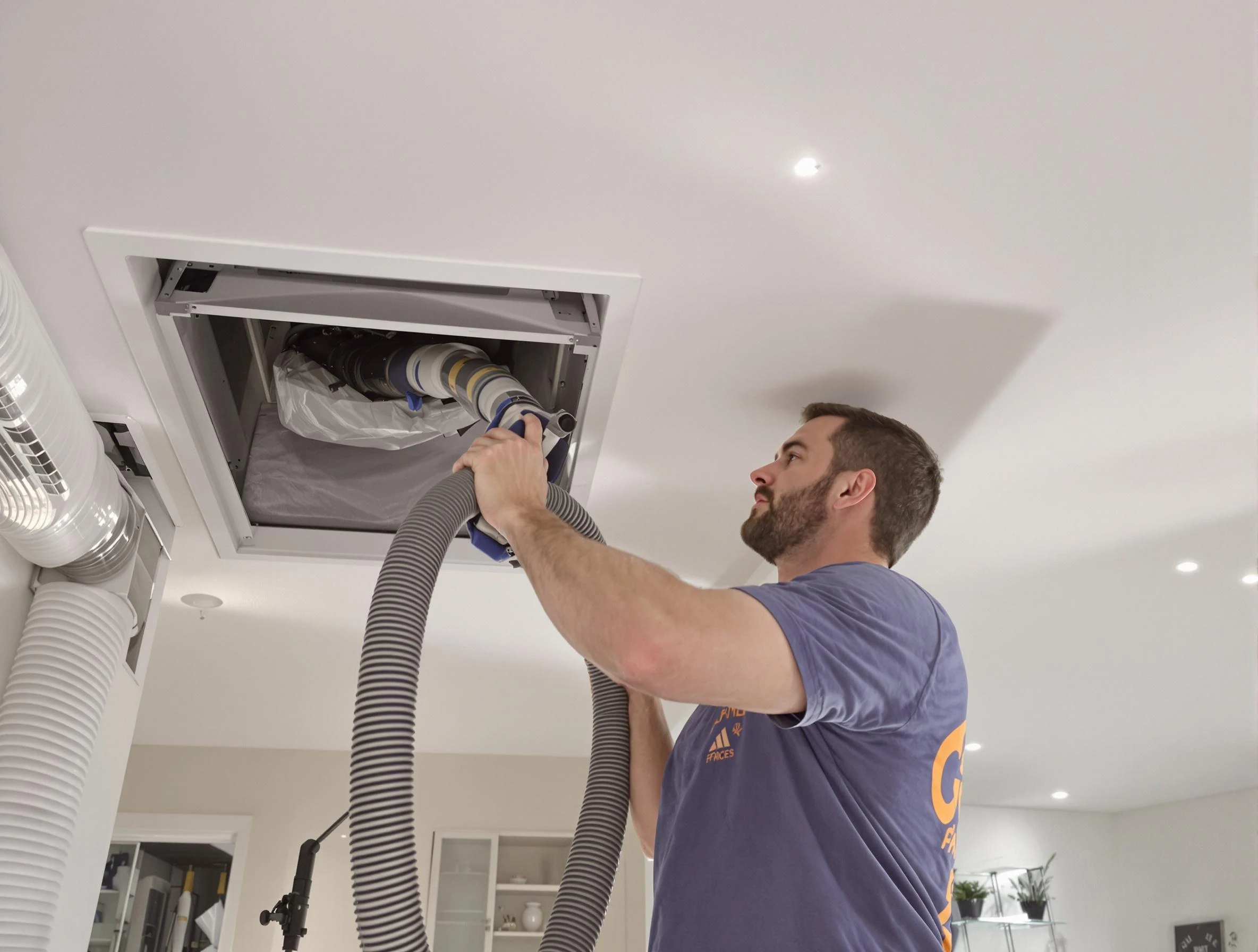 Precision indoor duct cleaning by Bellwood Air Duct Cleaning in Bellwood